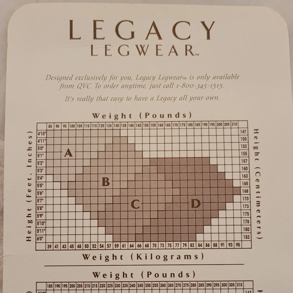 Legacy Legwear Body Shaper Pantyhose Size B Color Chestnut New In Box